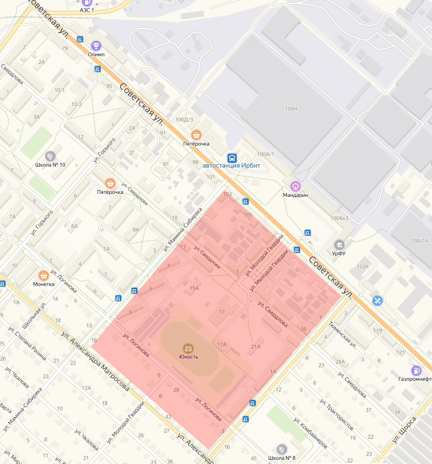 СХЕМА ДВИЖЕНИЯ (Мотозавод) междугородных автобусов, следующих через г. Ирбит, на период подготовки и проведения XVII межрегиональной выставки-ярмарки «Ирбитская ярмарка»  10 августа 2019 года с 11:00 до 17:00