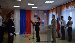 Сотрудники СИЗО-2 г. Ирбит приняли присягу у кадетов подшефной школы №5