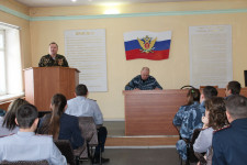 Встреча с ветераном УИС - воином-интернационалистом, принимавшим участие в войне в Афганистане Игорем Жилиным