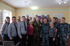 Встреча с ветераном УИС - воином-интернационалистом, принимавшим участие в войне в Афганистане Игорем Жилиным