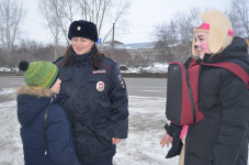 Акция "Я люблю ПДД" 14.02.2020 г. Ирбит