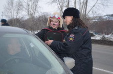 Акция "Я люблю ПДД" 14.02.2020 г. Ирбит