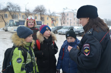 Акция "Я люблю ПДД" 14.02.2020 г. Ирбит