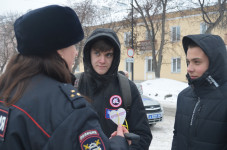 Акция "Я люблю ПДД" 14.02.2020 г. Ирбит