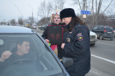 Акция "Я люблю ПДД" 14.02.2020 г. Ирбит
