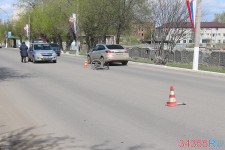 В Ирбите велосипедист попал в ДТП 30.04.2020