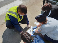 Акция "#ПДДнаАсфальте" в Ирбите