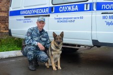 Кинологи ирбитской полиции