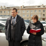 на стадионе поселка Пионерский прошло выездное совещание