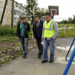 на стадионе поселка Пионерский прошло выездное совещание