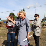 Строительство Парка Победы в поселке Зайково продолжается