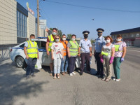 Госавтоинспекция Ирбита провела акцию «ПДД на асфальте»