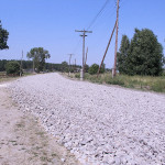 В селе Стриганском по улице Октябрьской продолжается ремонт дороги