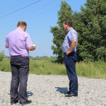 В селе Стриганском по улице Октябрьской продолжается ремонт дороги