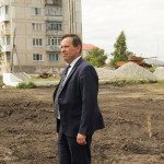 Строительство "Парка Победы" в поселке Зайково