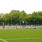 Строительство стадиона в деревне Бердюгина