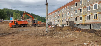 В Ирбите строится жилье