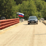 Капитальный ремонт моста в деревне Молоковой завершен