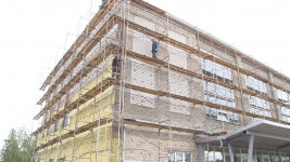 Ремонт спортпавильона Юность