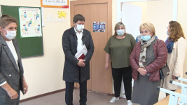 Ирбит с рабочим визитом посетила первый замминистра образования Свердловской области Нина Журавлева