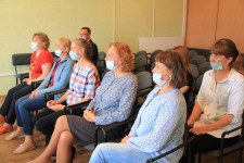 Вручение удостоверений и знаков отличия ГТО сотрудникам налоговой службы