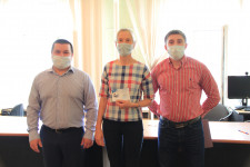 Вручение удостоверений и знаков отличия ГТО сотрудникам налоговой службы