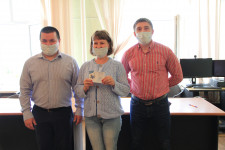 Вручение удостоверений и знаков отличия ГТО сотрудникам налоговой службы