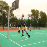 Открытие стадиона в деревне Бердюгина