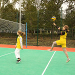 Открытие стадиона в деревне Бердюгина