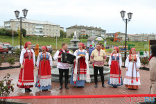 Торжественная церемония открытия спортивного парка отдыха