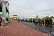 Торжественная церемония открытия спортивного парка отдыха