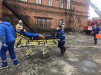 Учения по гражданской обороне с привлечением ОСМП