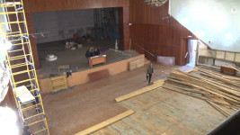 Ремонт зала в ДК им. В.К. Костевича