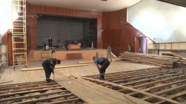 Ремонт зала в ДК им. В.К. Костевича