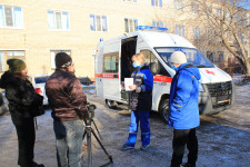 новый автомобиль скорой помощи в Ирбитской ЦГБ