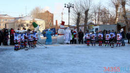 Открытие катка на бульваре Победы