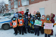 Социальная акция «Письмо водителю» в детском саду № 6