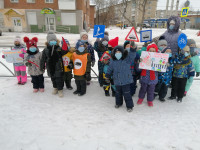 Социальная акция «Письмо водителю» в детском саду № 6