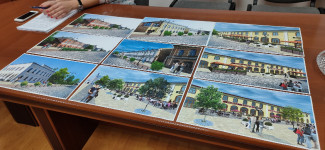 Проекты двух пешеходно-прогулочных зон в районе площади им. Ленина