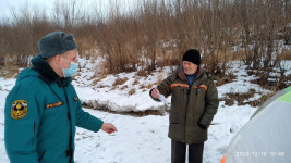 На реках Ница и Ирбит прошел рейд по соблюдению правил безопасности на льду