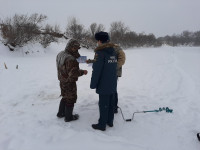 На реках Ница и Ирбит прошел рейд по соблюдению правил безопасности на льду