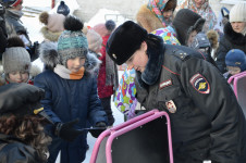 Сотрудники Госавтоинспекции Ирбита и Детского сада №26 провели для воспитанников квест-игру