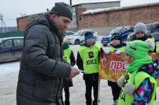 Госавтоинспекция Ирбита провела акцию «Дисциплинированный водитель – лучший защитник Отечества!»