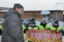 Госавтоинспекция Ирбита провела акцию «Дисциплинированный водитель – лучший защитник Отечества!»