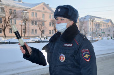 В Ирбите на страже дорожного порядка женский патруль ГИБДД