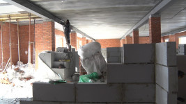 В "Салюте" продолжаются работы по строительству и капитальному ремонту