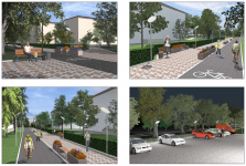 В Ирбите до конца лета благоустроят аллею по улице Свердлова