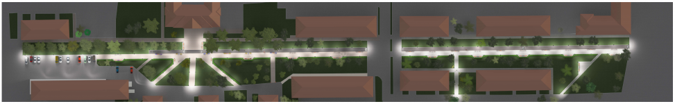 В Ирбите до конца лета благоустроят аллею по улице Свердлова