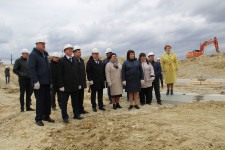 В поселке Пионерском началось строительство физкультурно-оздоровительного комплекса с бассейном