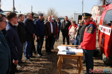 Командно-штабного учения в г.Ирбите по ликвидации чрезвычайной ситуации, связанной с весенним паводком, 14.04.2021 г.